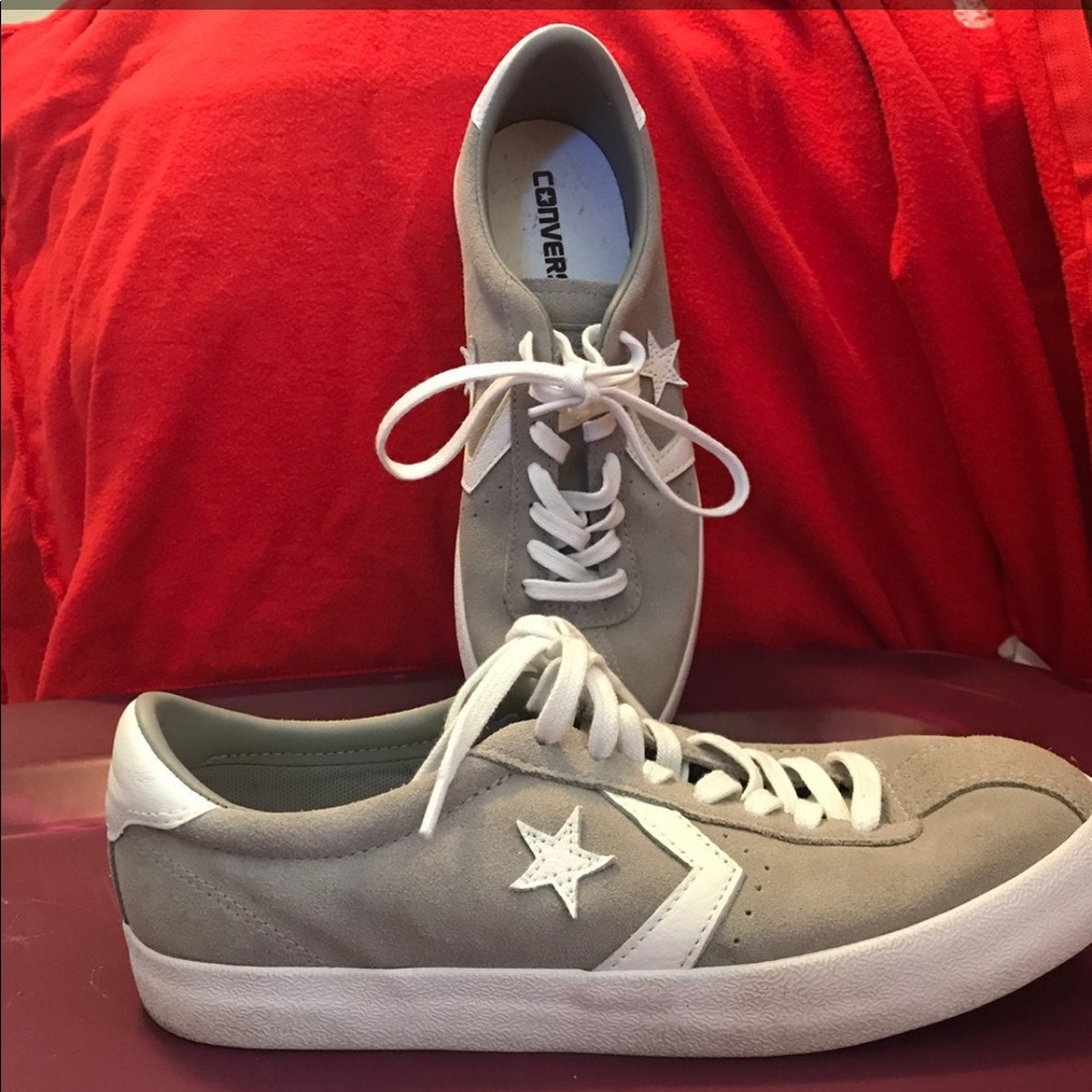 Grey Suede Converse